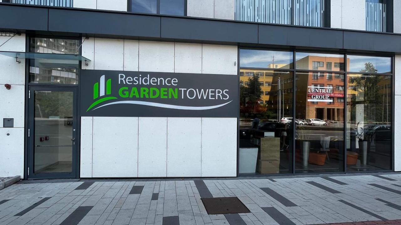 Residence Garden Tower S Balkonem, Garaz Praga Exterior foto